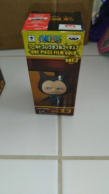 Figurine One Piece WCF Tanaka Film Gold vol 2 World Collectable Figure