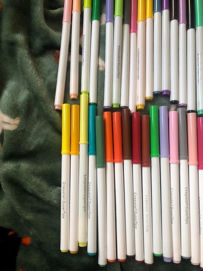 Lot feutres crayola super tips - photo numéro 7