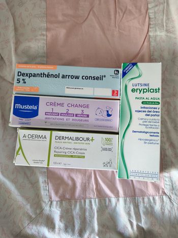 Lot crèmes érythème fessier