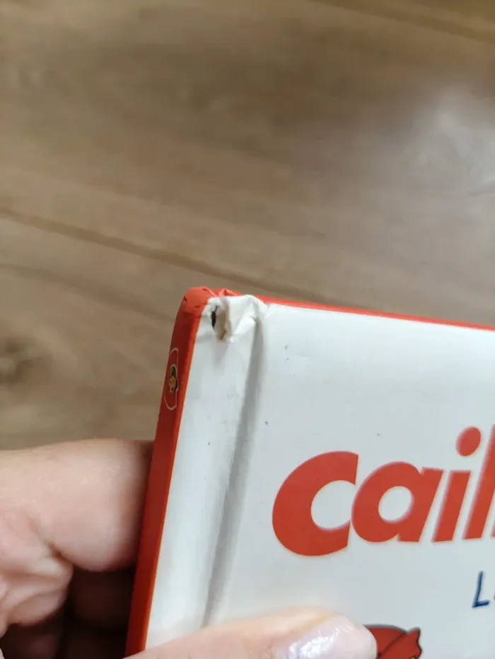 Livre Caillou va sur le pot de Trifora - photo numéro 2