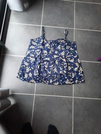 Blouse débardeur à bretelles