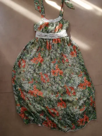 Robe longue été taille unique