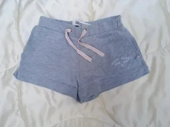 Short gris à lacets rose 3 ans 98 cm Okaïdi