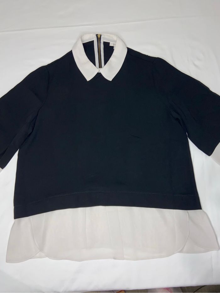 Chemise alba conde couleur noir et blanc - photo numéro 3