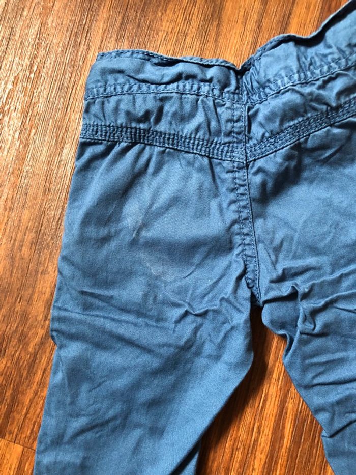 Pantalon / pantacourt bleu - photo numéro 4