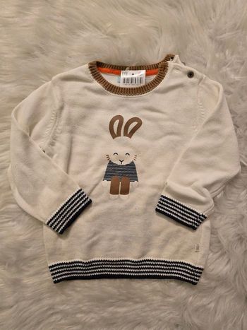 NEUF( non porté) 🏷🤩💙😍sublime pull chaud  18 mois garçon 💙💙😍🤩