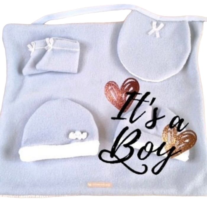 Coffret naissance bleu