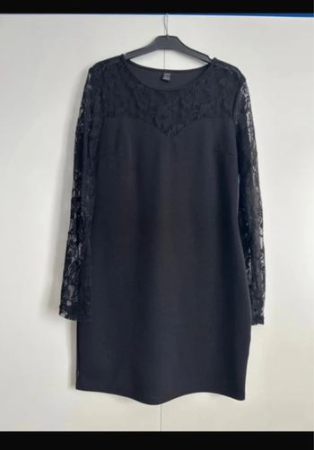 Shein : robe noir dentelle