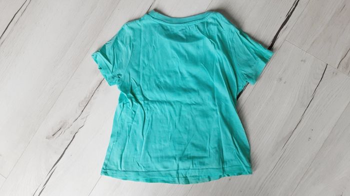 Vêtement garçon tee-shirt manches courtes bleu turquoise Kiabi 5 ans - photo numéro 3