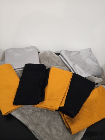 Lot de 11 taies d'oreiller