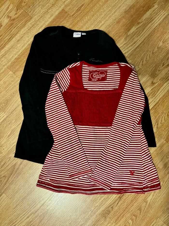 T-shirt lot de 2
