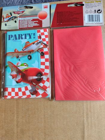 Cartes d'invitation planes