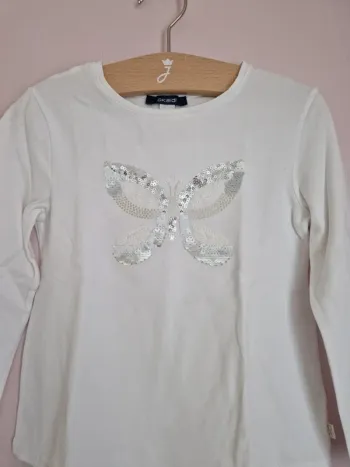 Tee-shirt ML 5ans okaidi blanc
