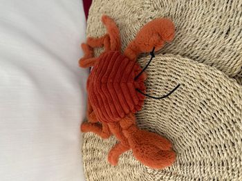 Jellycat Peluche Crabe Rouge