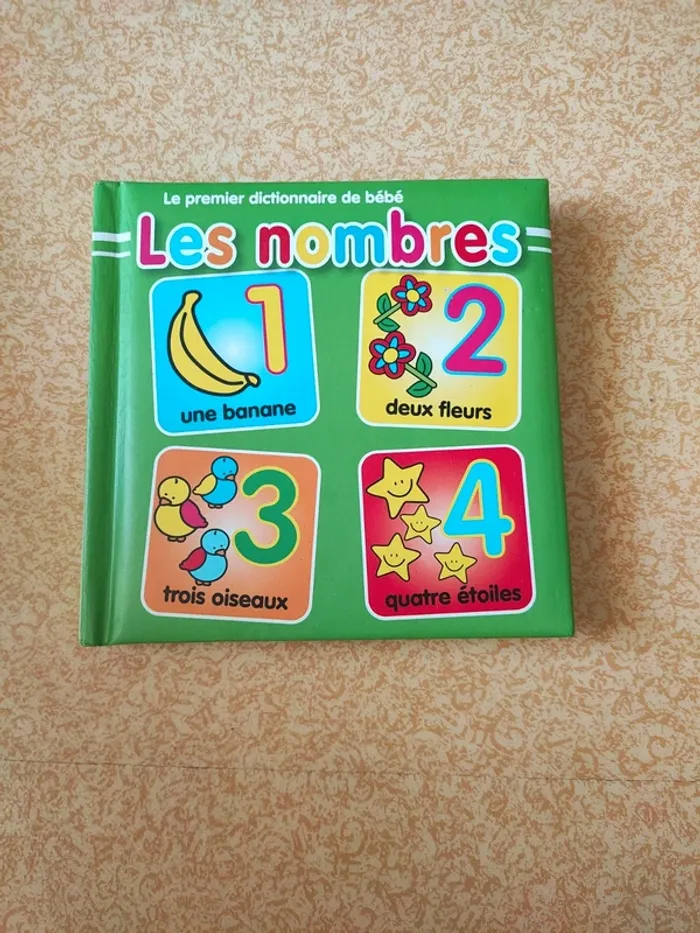 Livre le premier dictionnaire de bébé "les nombres"