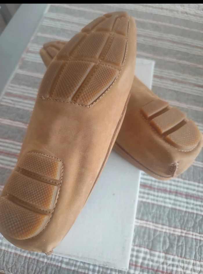 Mocassins en cuir Reqins neufs - photo numéro 4