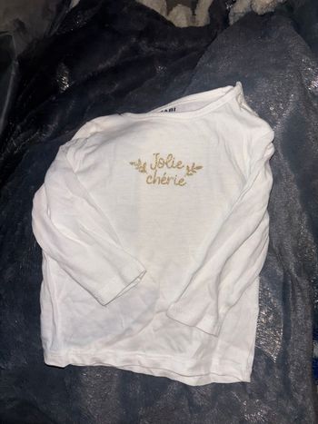 Tee shirt manches longues kiabi 