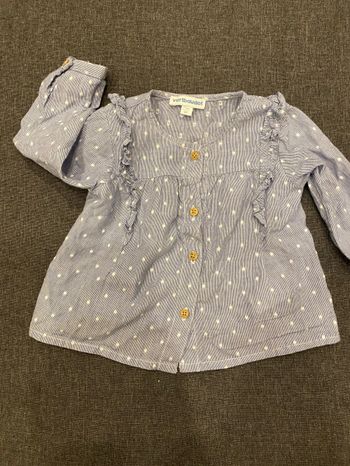 Chemise bébé fille verbaudet 9 mois