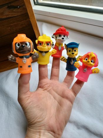 Figurines Famille doigts pat patrouille