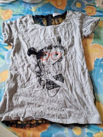 T shirt femme dentelle 