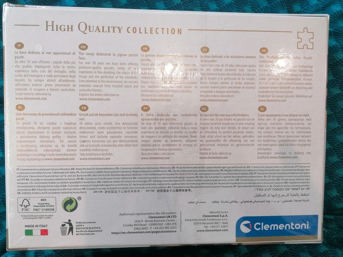 Puzzle chevaux 1000 pièces Clémentoni - photo numéro 4