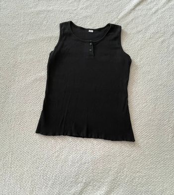 Débardeur noir fille 146-152 cm