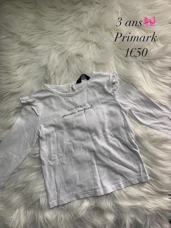 T-shirt 🎀 3 ans