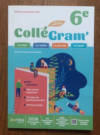 ColléGram' 6ème - Fichier de Français avec Corrigés