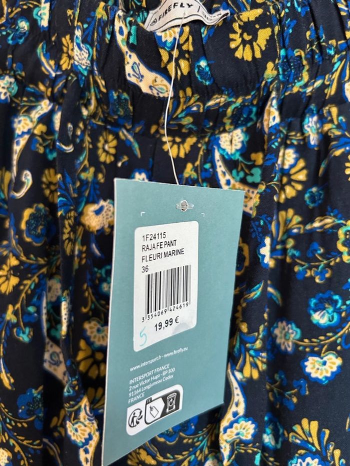 Pantalon fluide, en viscose, neuf avec étiquette, jamais porté - photo numéro 4