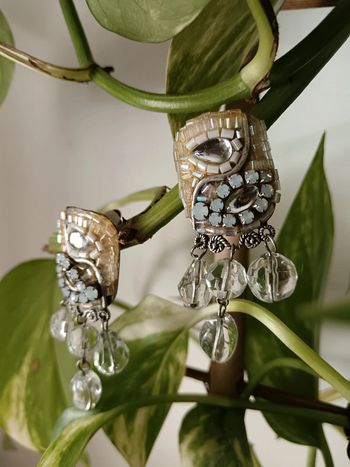 T. Street | boucles d'oreilles à clipser vintage