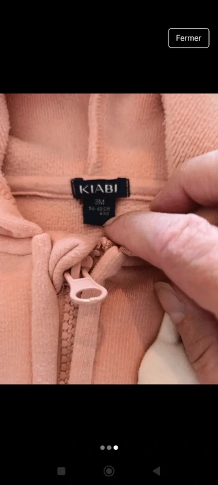 Gilet Kiabi 3 mois - photo numéro 3