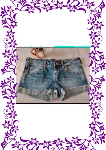 Short en jeans Mango