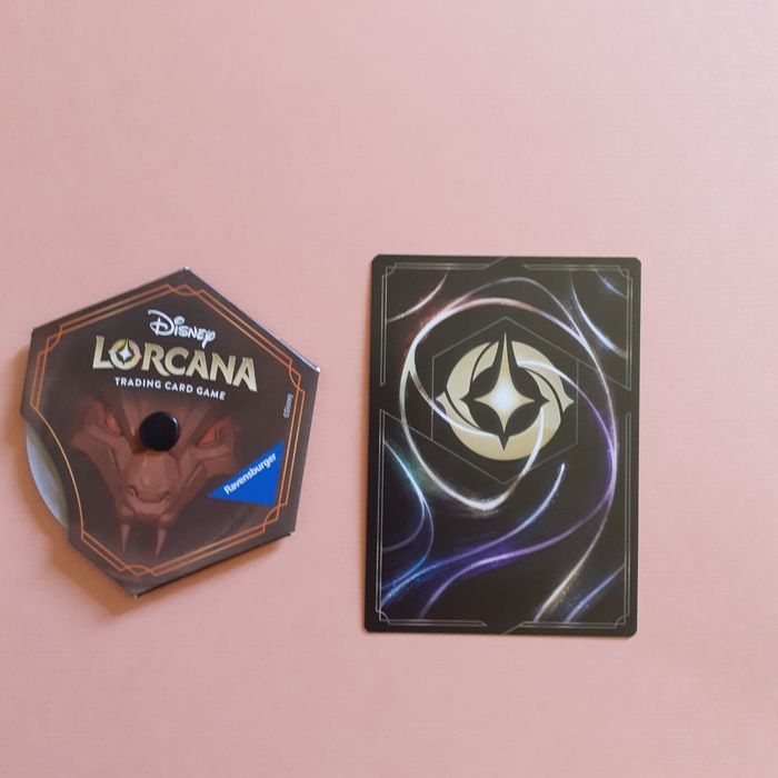 Lorcana chap.8: Carte légendaire Mickey +Compteur de Lore Jafar - photo numéro 7