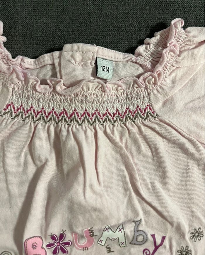 Ensemble Bloomer teeshirt 12 mois - photo numéro 5