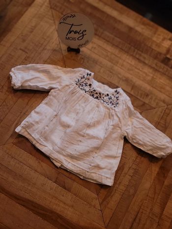 Blouse fleurie 3mois