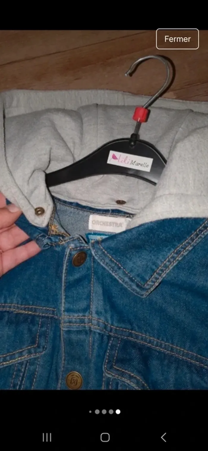 Veste en jeans - photo numéro 6