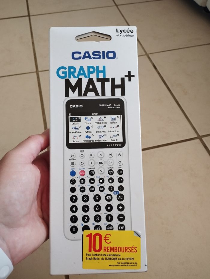 Casio graph math+