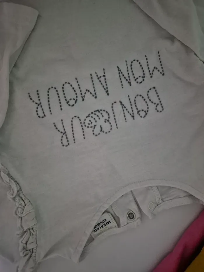 Lot de 6 t-shirts manches longues - 24 mois - photo numéro 4