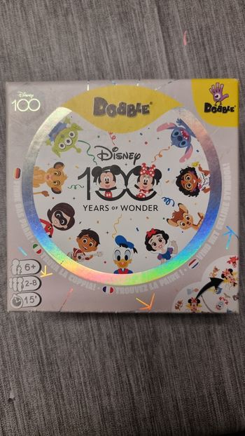 Jeu dobble 100 ans disney