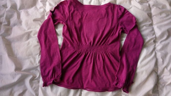 Tee-shirt violet DDP  manches courtes - photo numéro 2