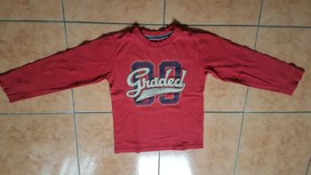 Sweat fin garçon 10 ans rouge H&M