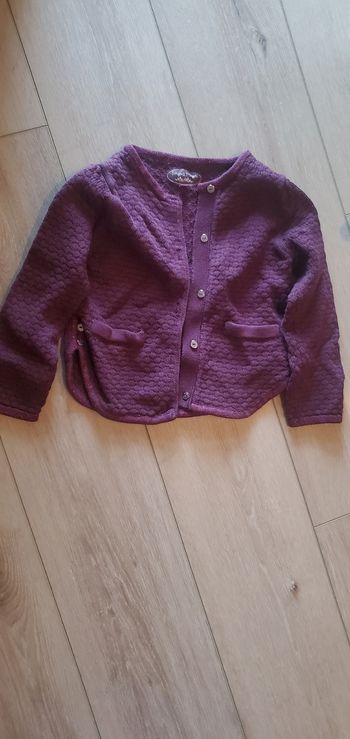 Gilet fille 4 ans