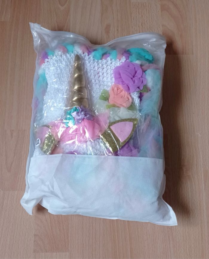 Déguisement licorne bustier blanc 4-5ans - photo numéro 9