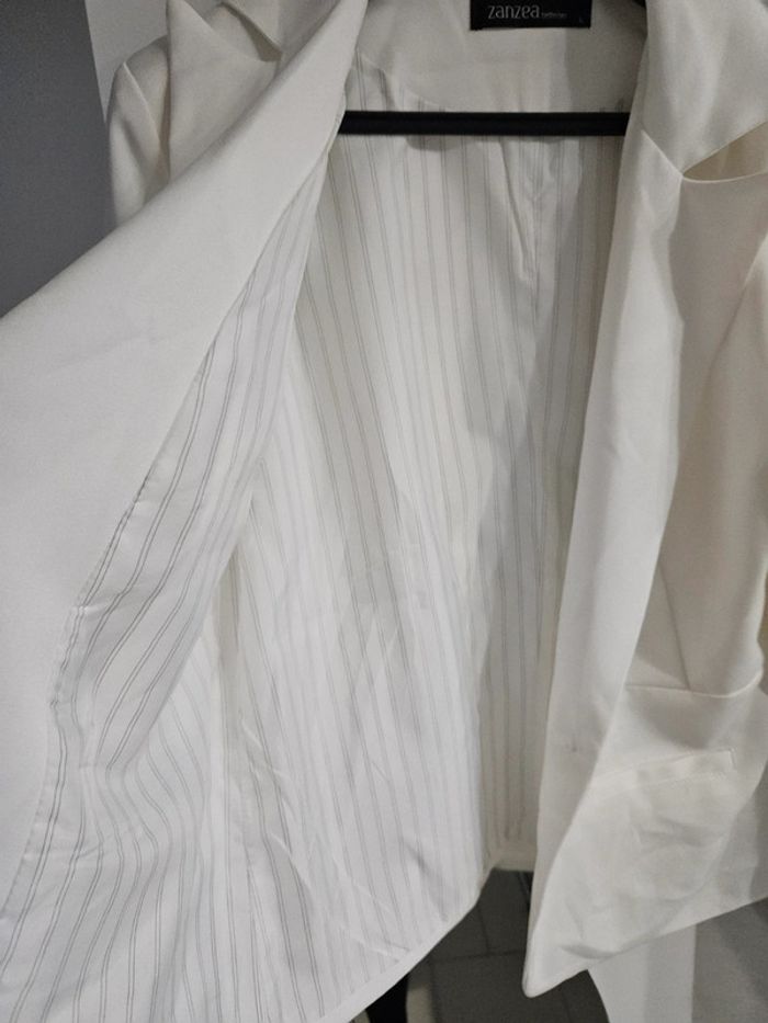 Veste blanche - photo numéro 3