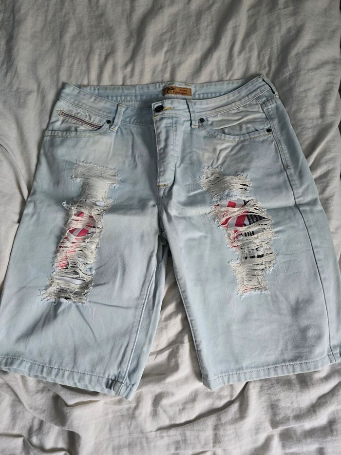 Short en Jean's bleu