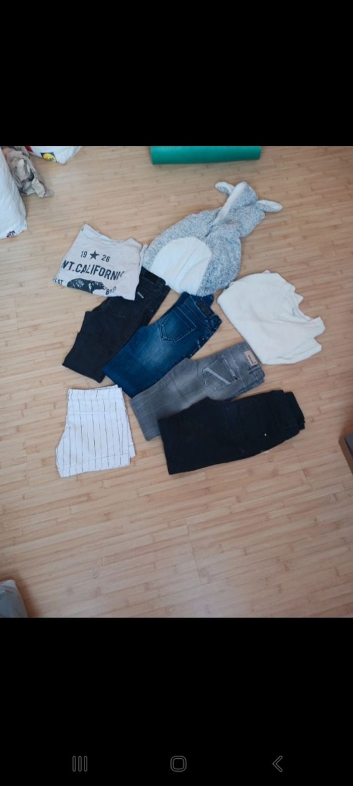 Lot vêtements fille 14 ans