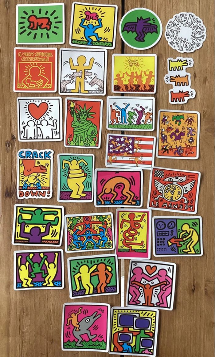 25 Stickers style streetart