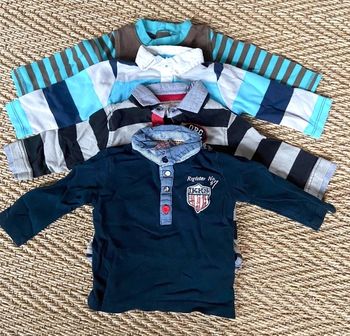 Lot t-shirts manches longues