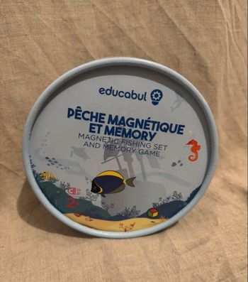 Pêche magnétique et memory neuf
