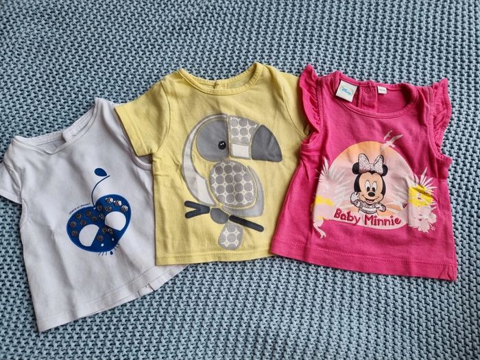 Lot t shirts fille